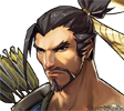 Hanzo Icon Portrait