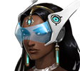 Symmetra Icon Portrait